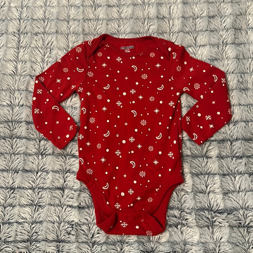 Old Navy Christmas Onsie